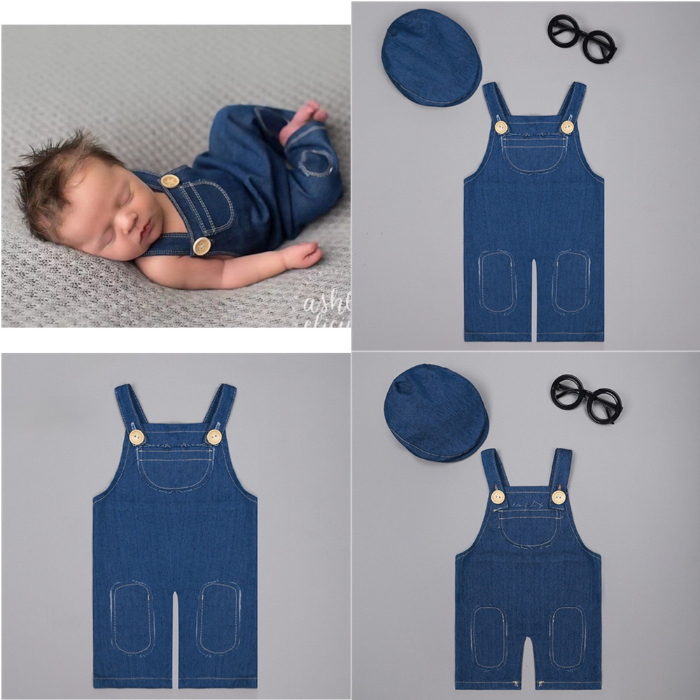 Baby Clothing Products - ❤️ Yenidoğan Fotoğrafçılığı Giyim Denim Tulum