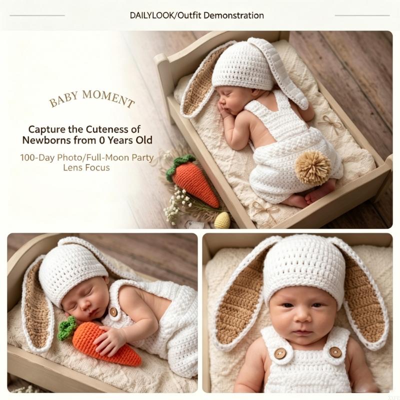 Baby Clothing Products - Tığ işi örme yenidoğan fotoğraf sahne