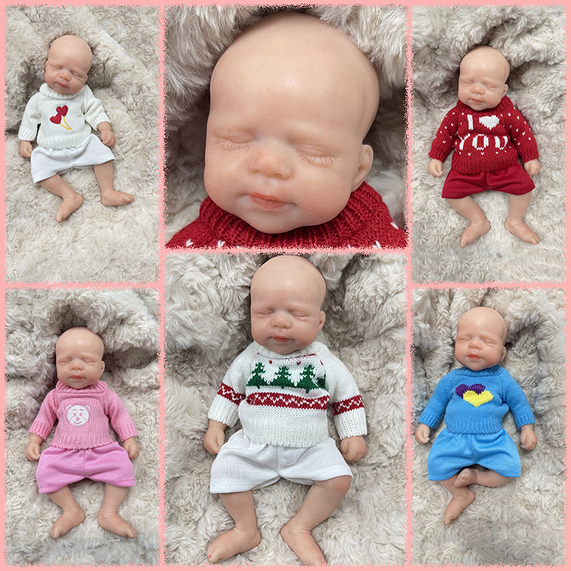 Baby Clothing Items - 10 inç Pascale El Yapımı Saçsız