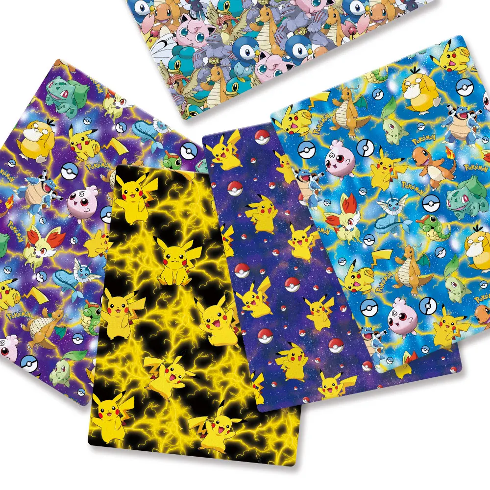 Baby Clothing In Japan - Pokemon Karikatür Fabric140*50 cm El Yapımı