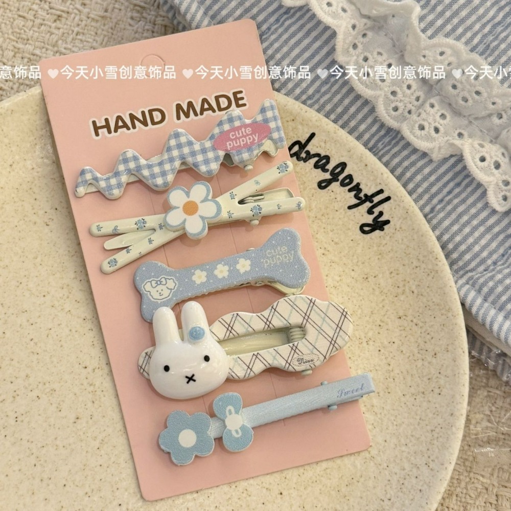Baby Clothing In Japan - 5 adet Miffy saç tokası sevimli