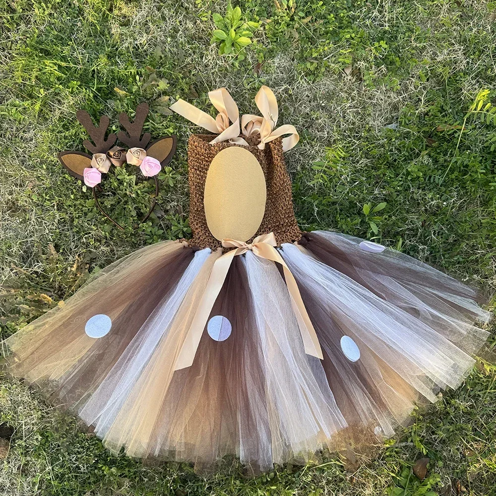 Geyik Tutu Elbise Kız Noel Elb - Baby Clothing For Girls incelemesi ve fiyatı