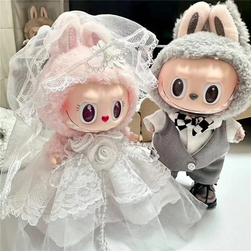 15 17cm Labubu Bebek Düğün Aşk - Baby Clothing incelemesi ve fiyatı